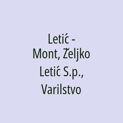 Letić - Mont, Željko Letić S.p., Varilstvo - Logotip