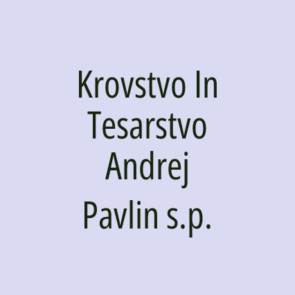 Krovstvo In Tesarstvo Andrej Pavlin s.p. - Logotip