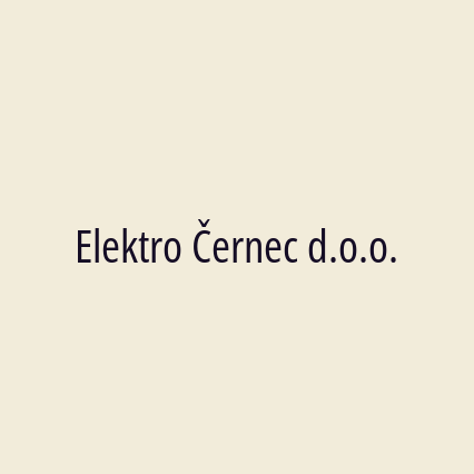 Elektro Černec d.o.o. - Logotip