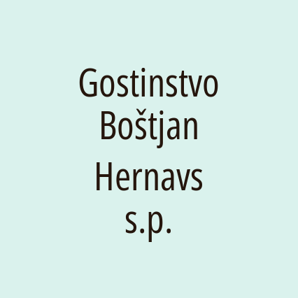 Gostinstvo Boštjan Hernavs s.p.