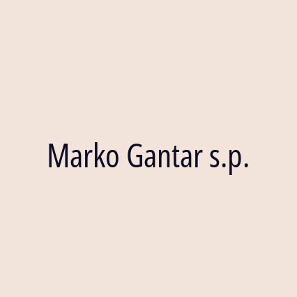 Marko Gantar s.p.