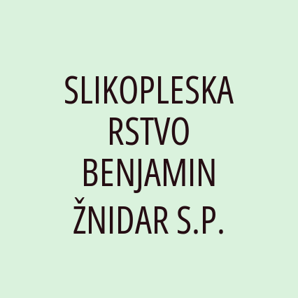 SLIKOPLESKARSTVO BENJAMIN ŽNIDAR S.P.