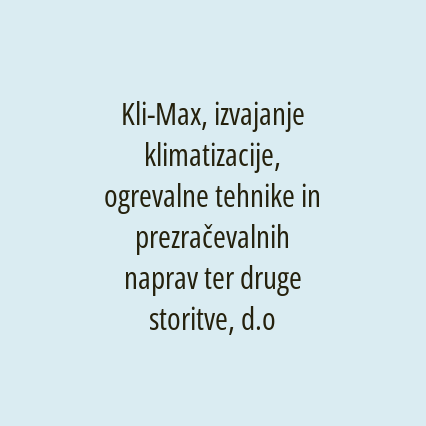 Kli-Max d.o.o.