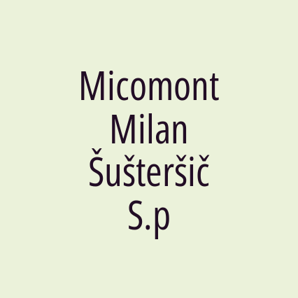 Micomont Milan Šušteršič S.p - Logotip