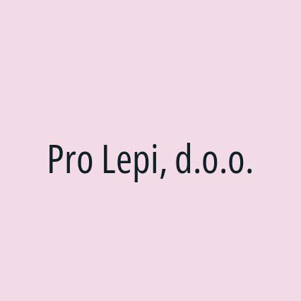 Pro Lepi, d.o.o. - Logotip