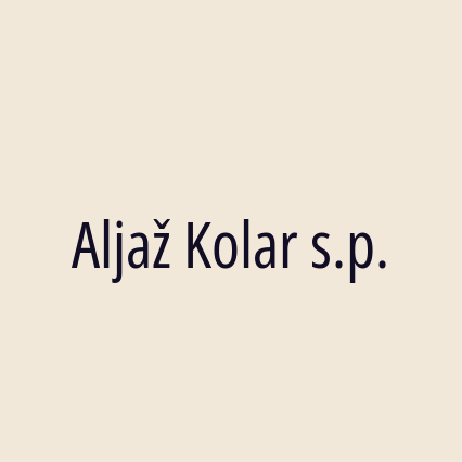 Aljaž Kolar s.p.