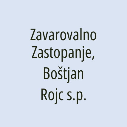 Zavarovalno Zastopanje, Boštjan Rojc s.p.