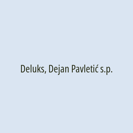 Deluks, Dejan Pavletić s.p. - Logotip