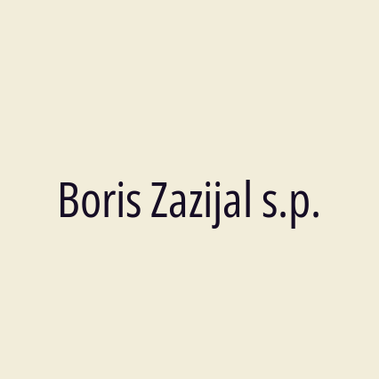 Boris Zazijal s.p.