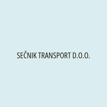 SEČNIK TRANSPORT D.O.O. - Logotip