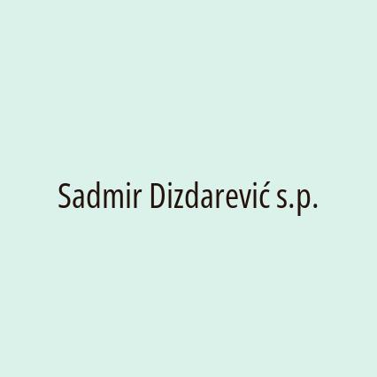 Sadmir Dizdarević s.p.