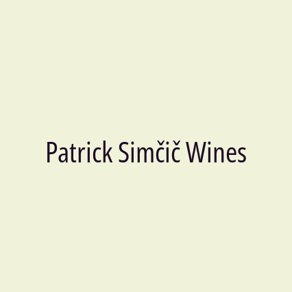 Patrick Simčič Wines