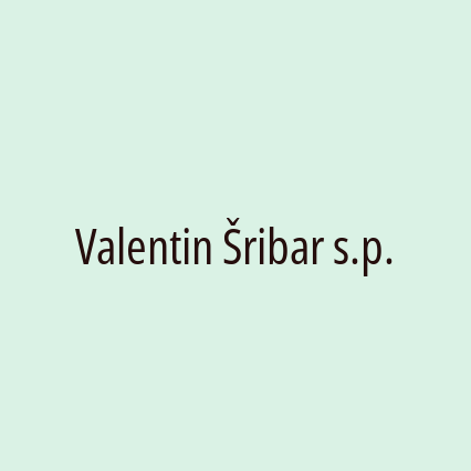 Valentin Šribar s.p.