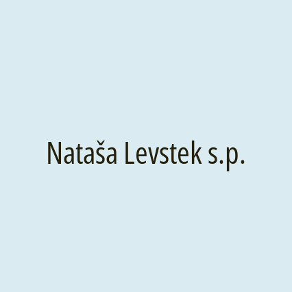 Nataša Levstek s.p.