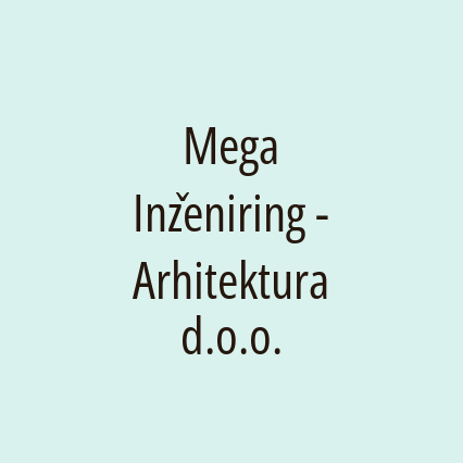 Mega Inženiring - Arhitektura d.o.o. - Logotip