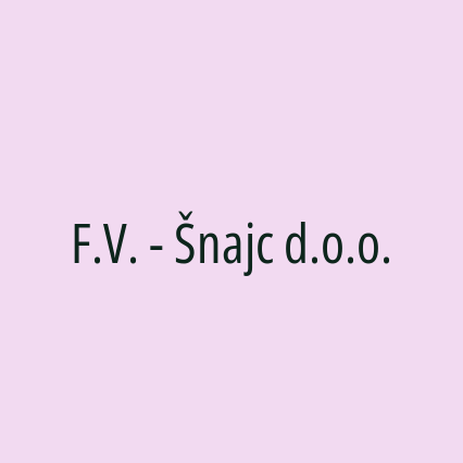 F.V. - Šnajc d.o.o. - Logotip