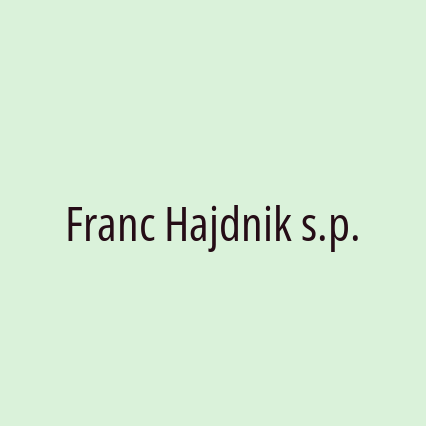 Franc Hajdnik s.p.