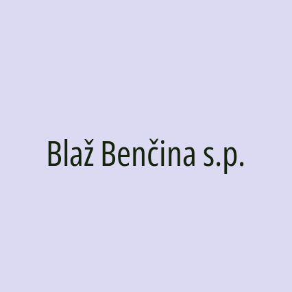 Blaž Benčina s.p. - Logotip