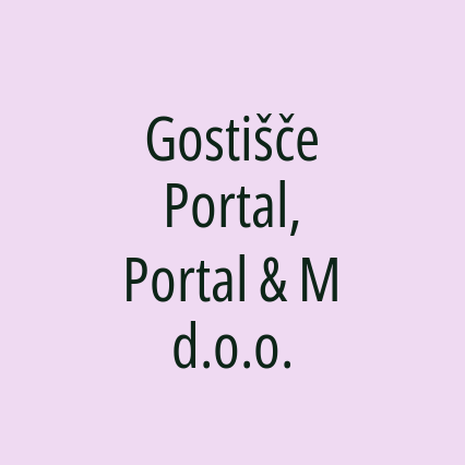 Gostišče Portal, Portal & M d.o.o. - Logotip