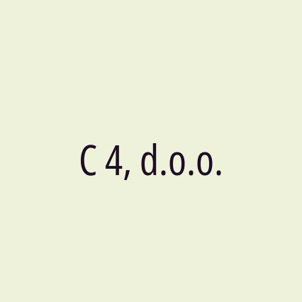 C 4, d.o.o. - Logotip