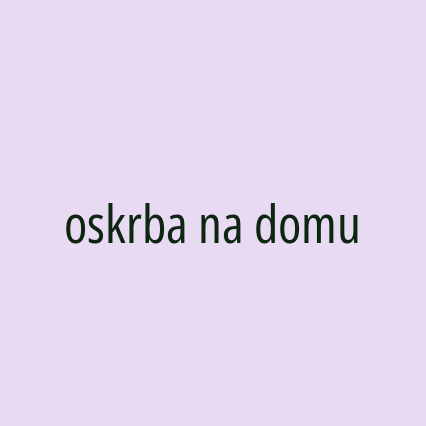 oskrba na domu - Logotip