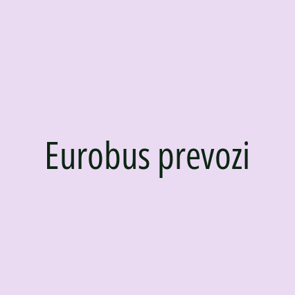 Eurobus prevozi