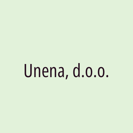 Unena, d.o.o. - Logotip