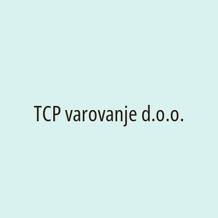 TCP varovanje d.o.o. - Logotip