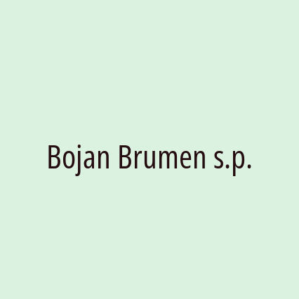 Bojan Brumen s.p.