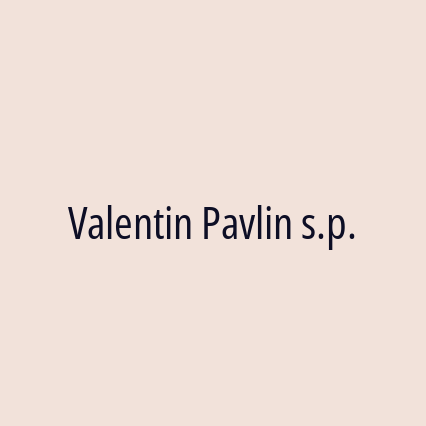 Valentin Pavlin s.p.