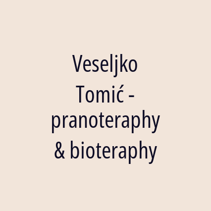 Veseljko Tomić - pranoteraphy & bioteraphy - Logotip