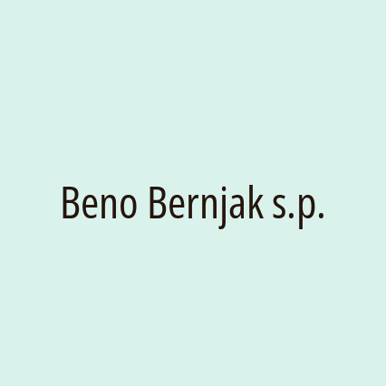 Beno Bernjak s.p.