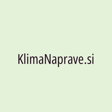 KlimaNaprave.si