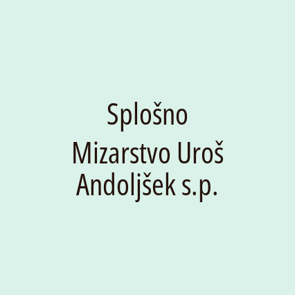 Splošno Mizarstvo Uroš Andoljšek s.p. - Logotip