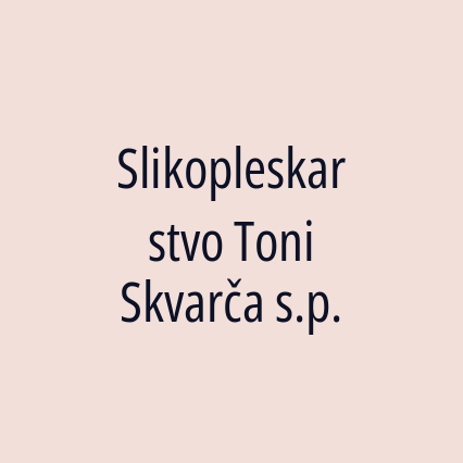 Slikopleskarstvo Toni Skvarča s.p. - Logotip