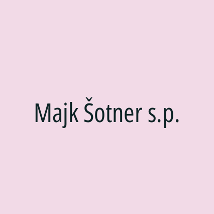 Majk Šotner s.p.