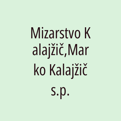 Mizarstvo Kalajžič,Marko Kalajžič s.p. - Logotip