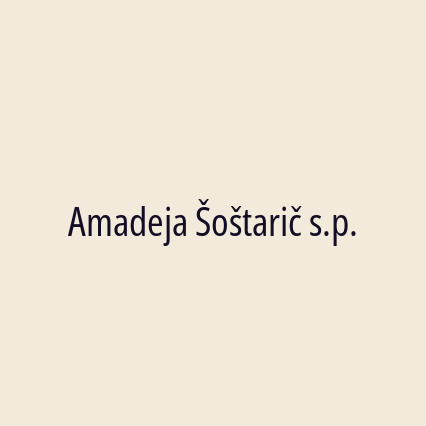 Amadeja Šoštarič s.p.