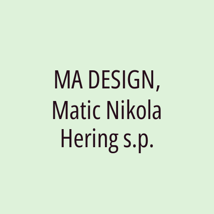 MA DESIGN, Matic Nikola Hering s.p. - Logotip