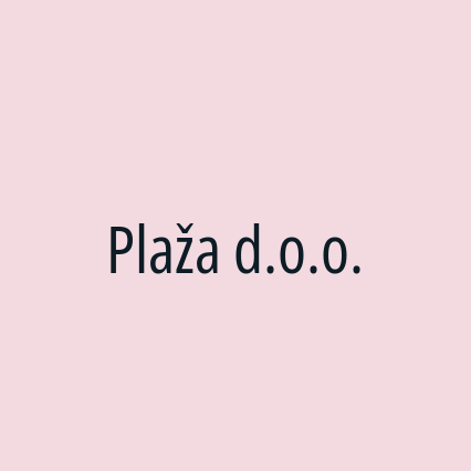 Plaža d.o.o.