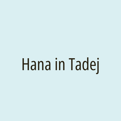 Hana in Tadej