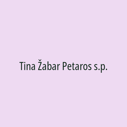 Tina Žabar Petaros s.p. - Logotip