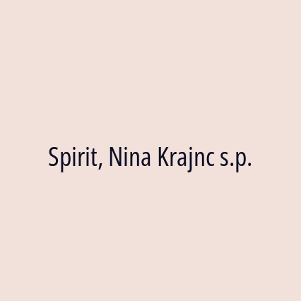 Spirit, Nina Krajnc s.p.