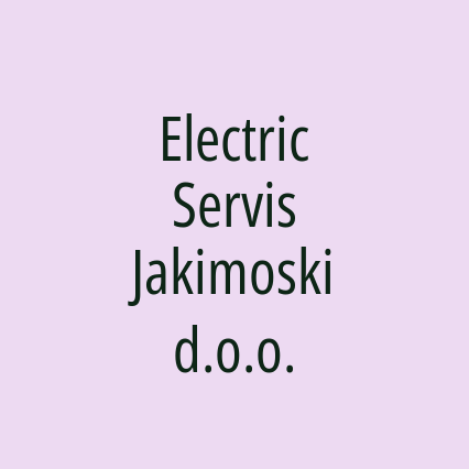 Electric Servis Jakimoski d.o.o. - Logotip