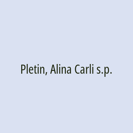 Pletin, Alina Carli s.p.