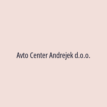 Avto Center Andrejek d.o.o.