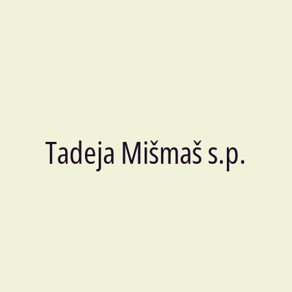 Tadeja Mišmaš s.p.