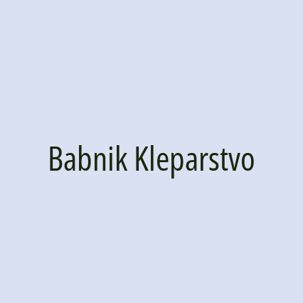 Babnik Kleparstvo - Logotip