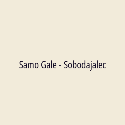 Samo Gale - Sobodajalec