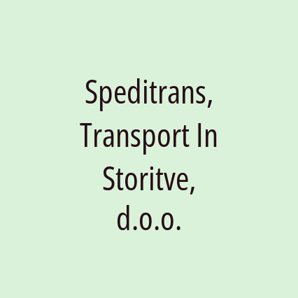 Speditrans, Transport In Storitve, d.o.o. - Logotip